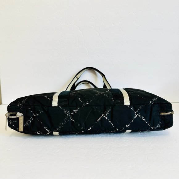 AUTHENTIC CHANEL TRAVEL LINE LIGNE BRIEFCASE WITH POUCH 5934332 MADE IN ITALY - Picture 8 of 16